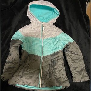 Kids Colorblock Hooded Jacket